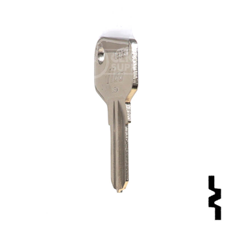 1635J ARFE Cam Lock Key Office Furniture-Mailbox Key Ilco