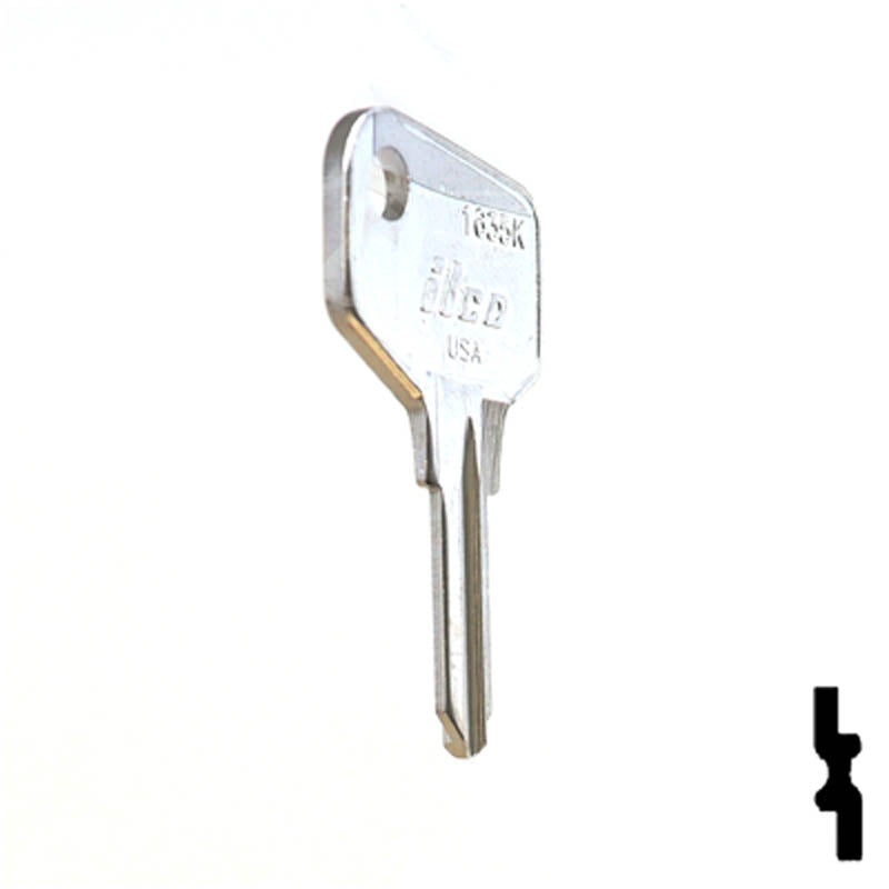 1635K ARFE Cam Lock Key Office Furniture-Mailbox Key Ilco