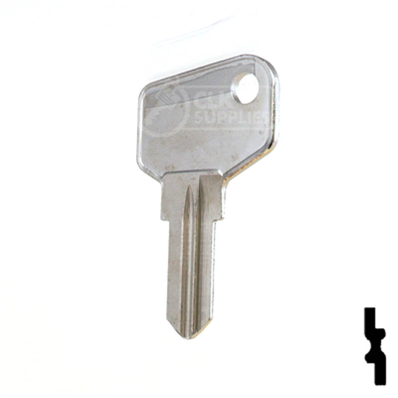 1635K ARFE Cam Lock Key Office Furniture-Mailbox Key Ilco