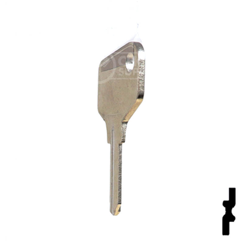 1635L ARFE Cam Lock Key Office Furniture-Mailbox Key Ilco