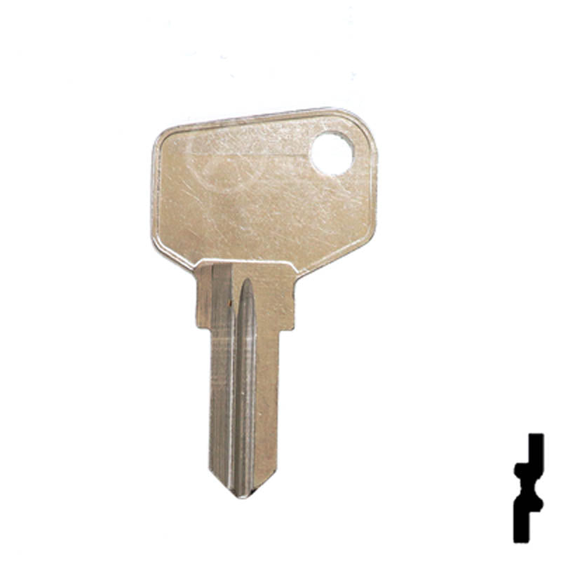 1635L ARFE Cam Lock Key Office Furniture-Mailbox Key Ilco
