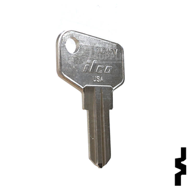 1635V ARFE Cam Lock Key Office Furniture-Mailbox Key Ilco