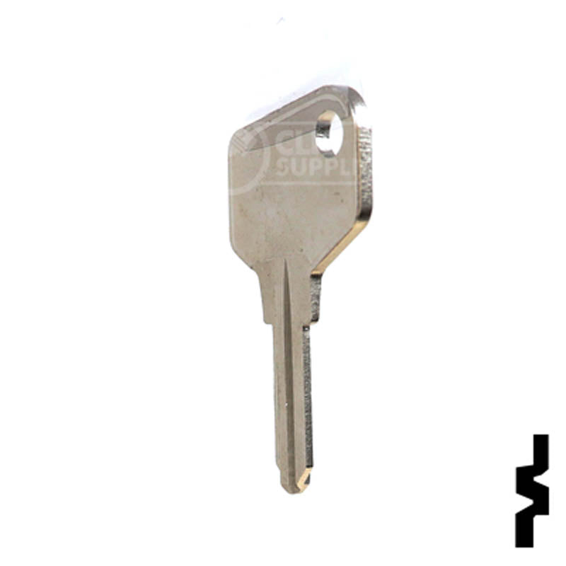 1635V ARFE Cam Lock Key Office Furniture-Mailbox Key Ilco