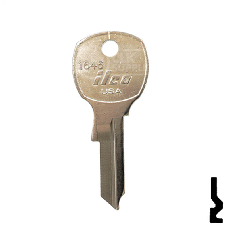 1646 USPS Mail Box Key Office Furniture-Mailbox Key Ilco