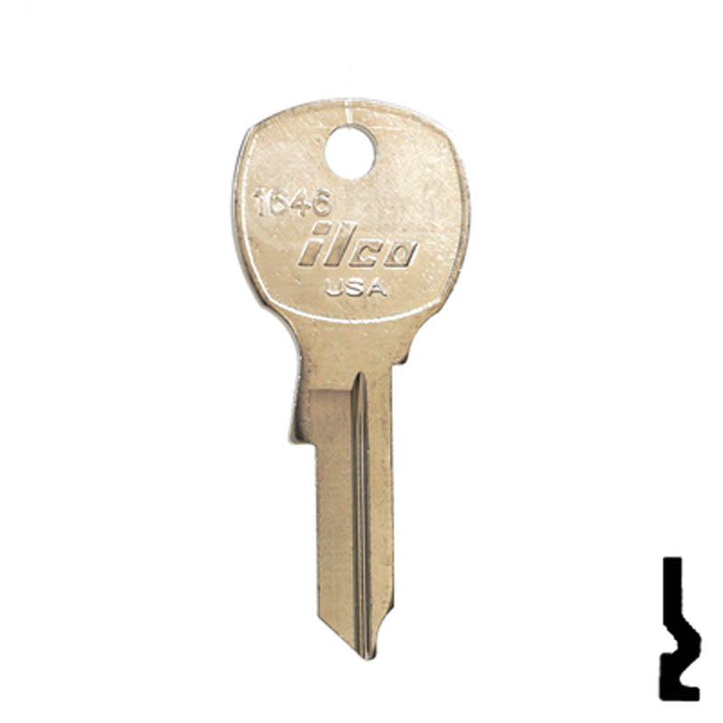 1646 USPS Mail Box Key Office Furniture-Mailbox Key Ilco