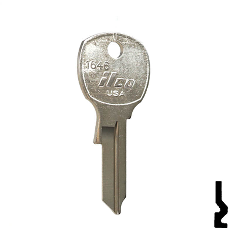 1646 USPS Mail Box Key Office Furniture-Mailbox Key Ilco