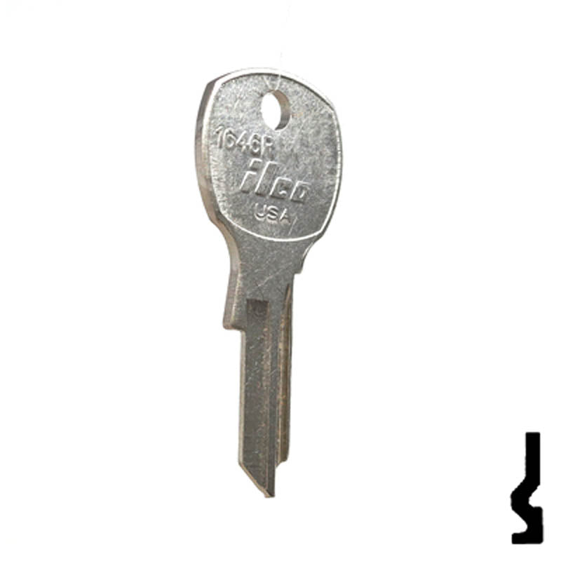 1646R USPS Mail Box Key Office Furniture-Mailbox Key Ilco