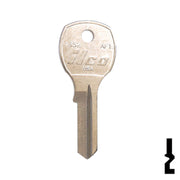 1652, AF1 Auth Florence Mailbox Key Office Furniture-Mailbox Key Ilco
