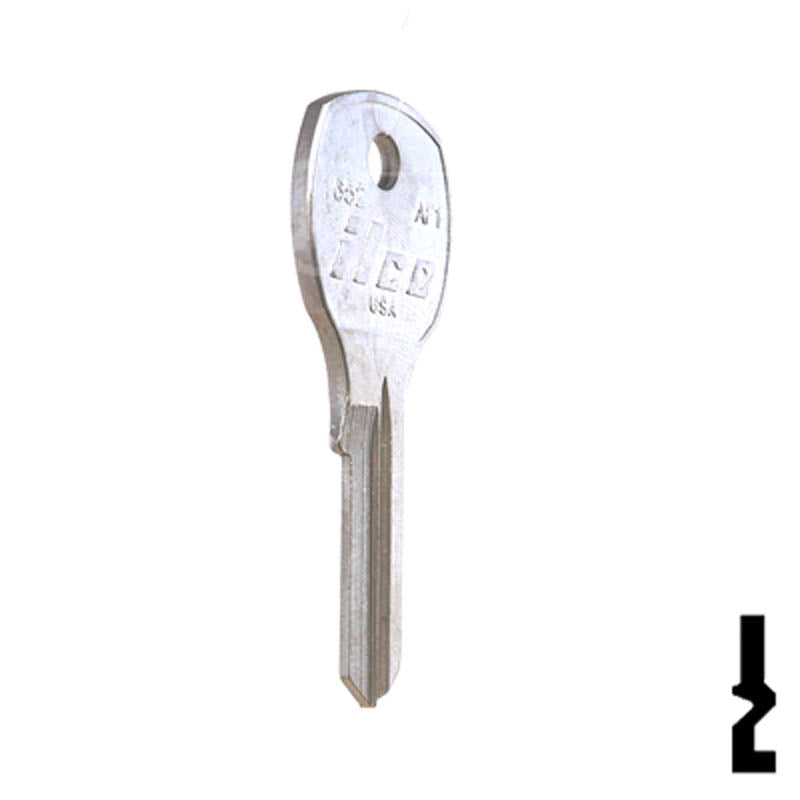 1652, AF1 Auth Florence Mailbox Key Office Furniture-Mailbox Key Ilco