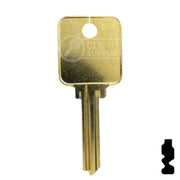1655 Medeco, Fire King Safe Key Office Furniture-Mailbox Key Ilco