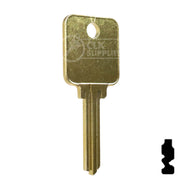 1655 Medeco, Fire King Safe Key Office Furniture-Mailbox Key Ilco