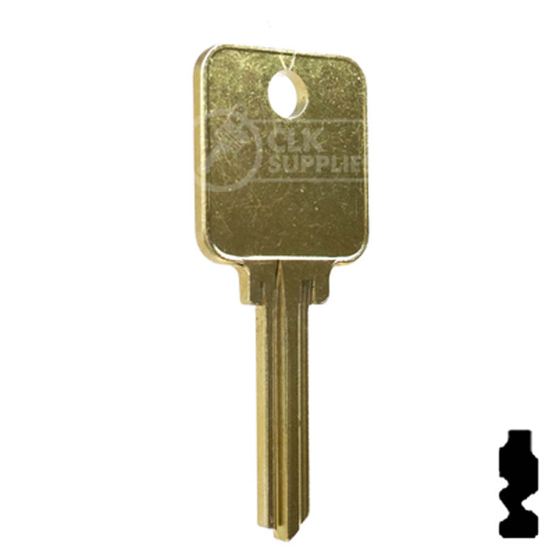 1655 Medeco, Fire King Safe Key Office Furniture-Mailbox Key Ilco