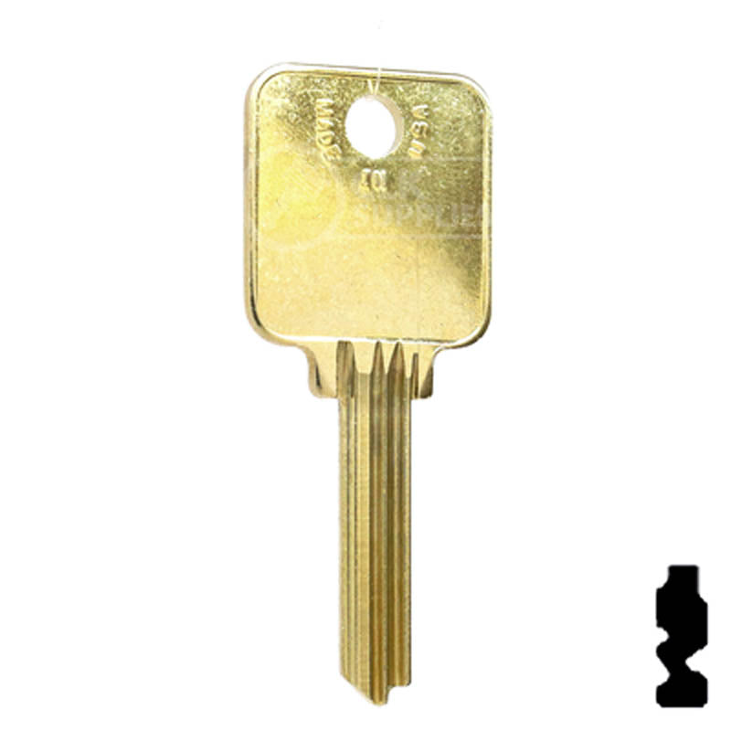 1655 Medeco, Fire King Safe Key Office Furniture-Mailbox Key Ilco