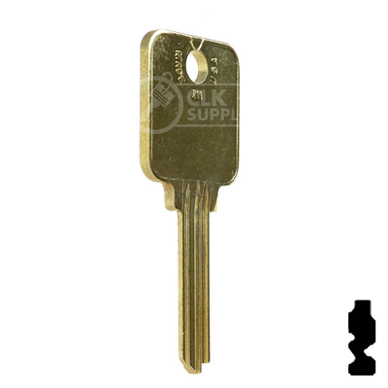 1655 Medeco, Fire King Safe Key Office Furniture-Mailbox Key Ilco