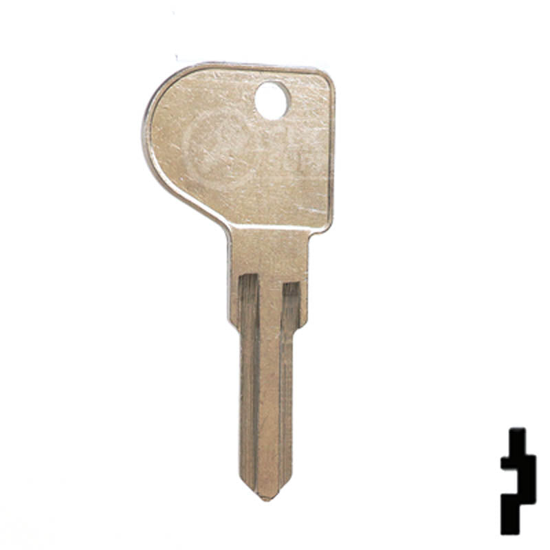1659R Canada Post Key Office Furniture-Mailbox Key Ilco