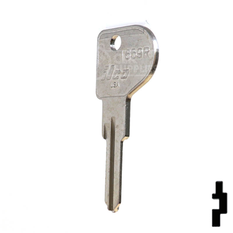 1659R Canada Post Key Office Furniture-Mailbox Key Ilco