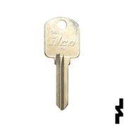 1661 Canada Post Key Office Furniture-Mailbox Key Ilco