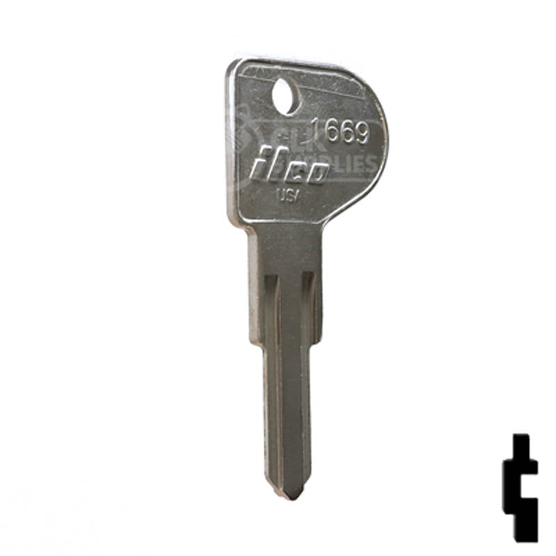 1669 Canada Post Key Office Furniture-Mailbox Key Ilco