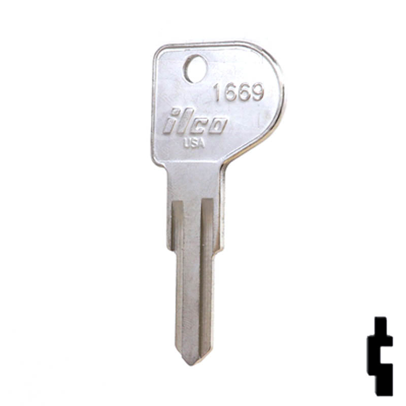 1669 Canada Post Key Office Furniture-Mailbox Key Ilco