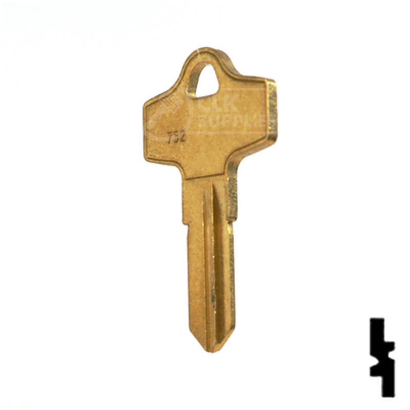 752 Fort Key Office Furniture-Mailbox Key Ilco