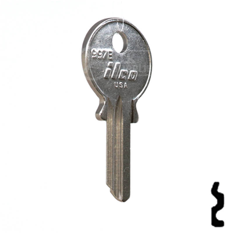 997B Yale Key Office Furniture-Mailbox Key Ilco
