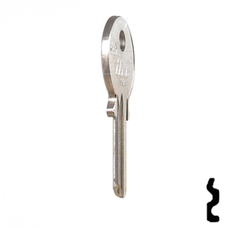 997B Yale Key Office Furniture-Mailbox Key Ilco