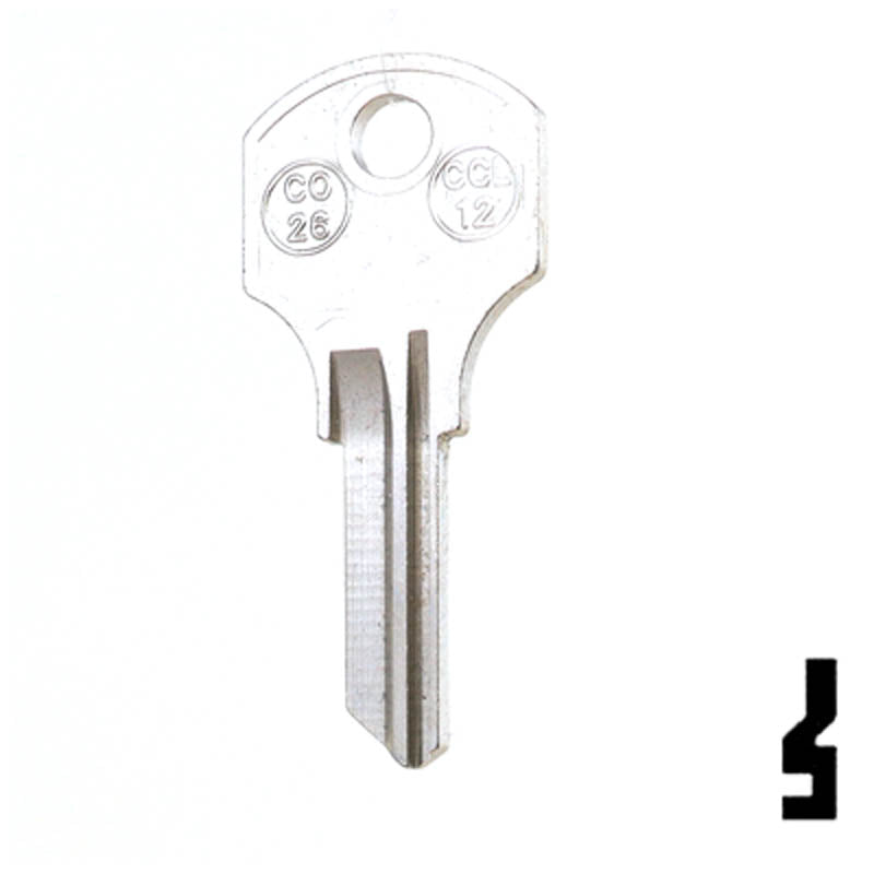CO26, 1000V Corbin, CCL Key Office Furniture-Mailbox Key JMA USA