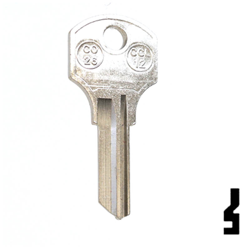 CO26, 1000V Corbin, CCL Key Office Furniture-Mailbox Key JMA USA