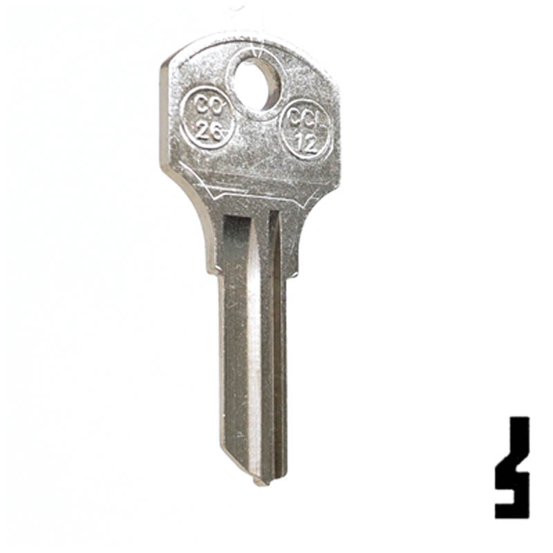 CO26, 1000V Corbin, CCL Key Office Furniture-Mailbox Key JMA USA