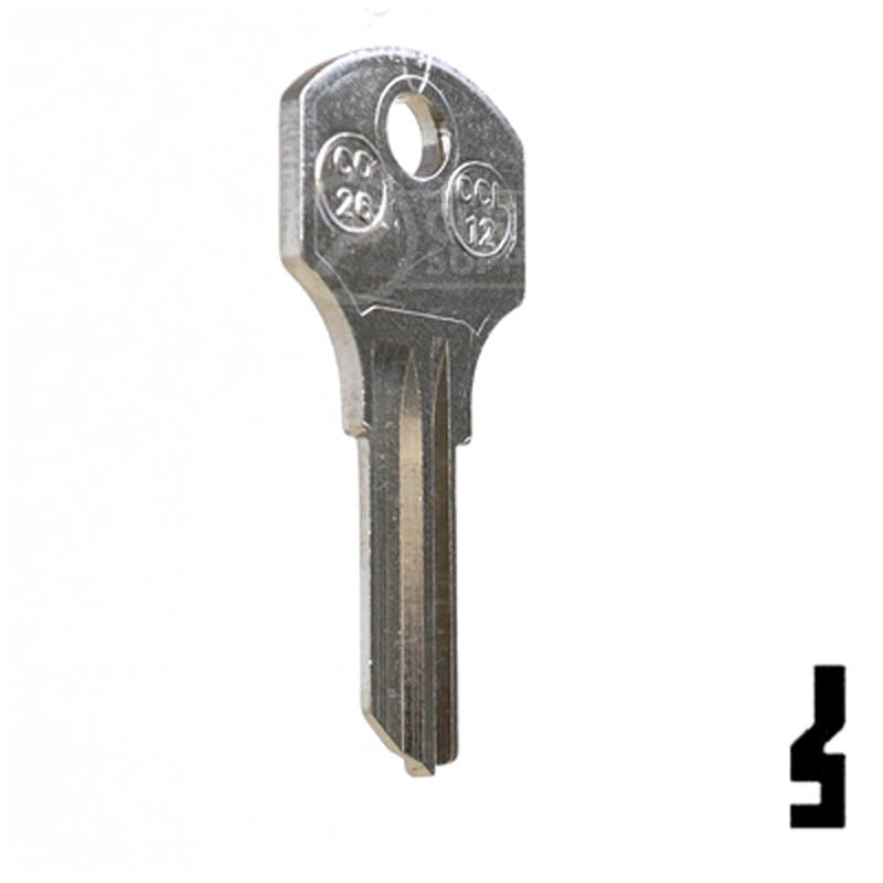 CO26, 1000V Corbin, CCL Key Office Furniture-Mailbox Key JMA USA