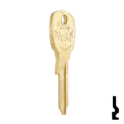 CompX National OEM D4300 Key Blank for USPS Locks (1646) Office Furniture-Mailbox Key Compx Security