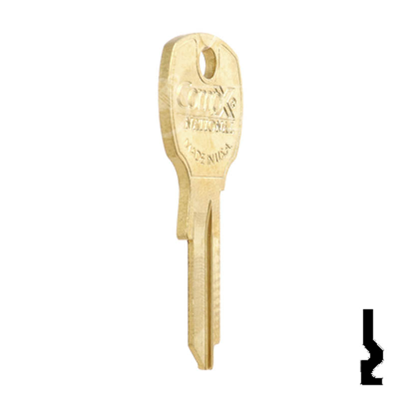CompX National OEM D4300 Key Blank for USPS Locks (1646) Office Furniture-Mailbox Key Compx Security