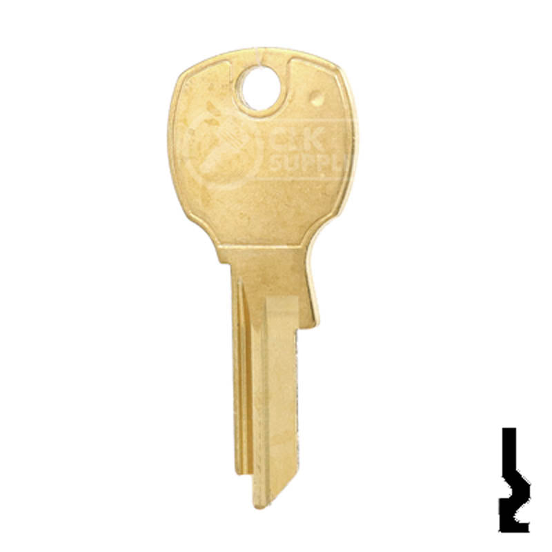 CompX National OEM D4300 Key Blank for USPS Locks (1646) Office Furniture-Mailbox Key Compx Security