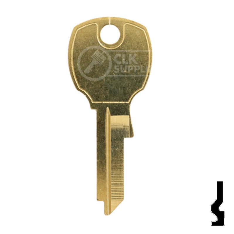 Uncut Key Blank | CompX National OEM | 1646R, D4301