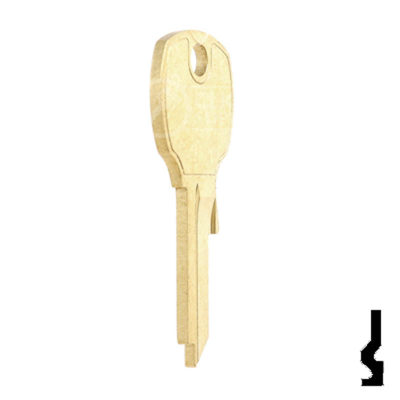 CompX National OEM D4301 Key Blank for USPS Locks (1646R) Office Furniture-Mailbox Key Compx Security