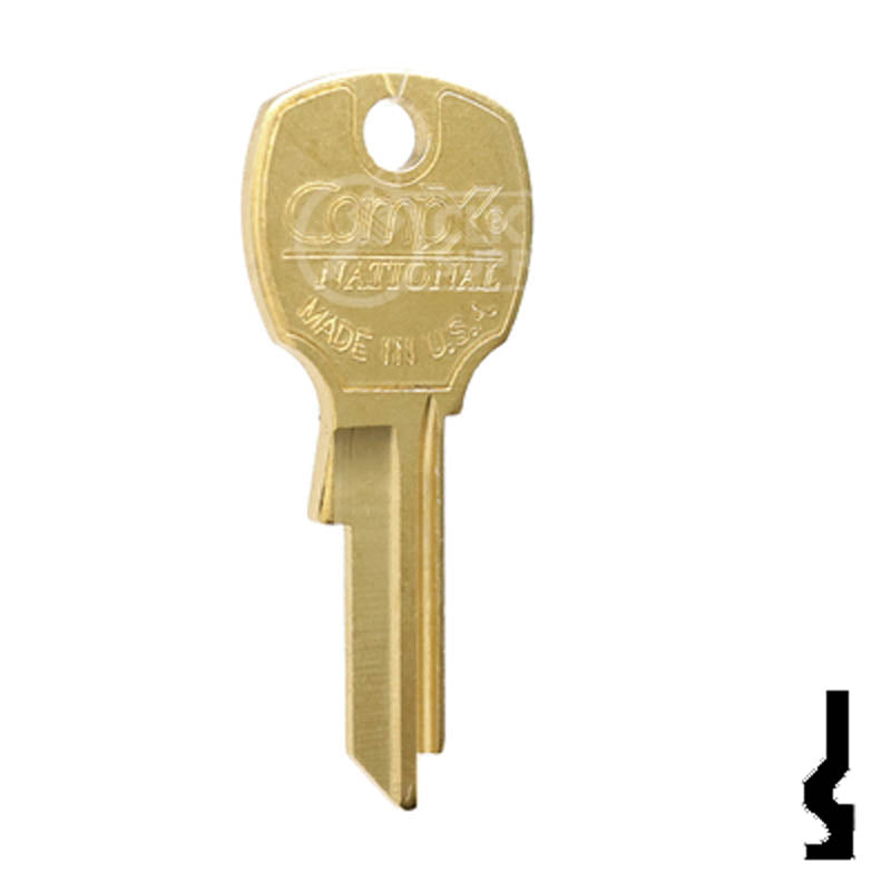 CompX National OEM D4301 Key Blank for USPS Locks (1646R) Office Furniture-Mailbox Key Compx Security