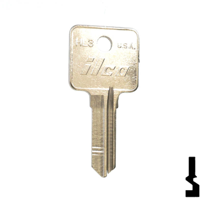 HL3 Hudson Key Office Furniture-Mailbox Key Ilco