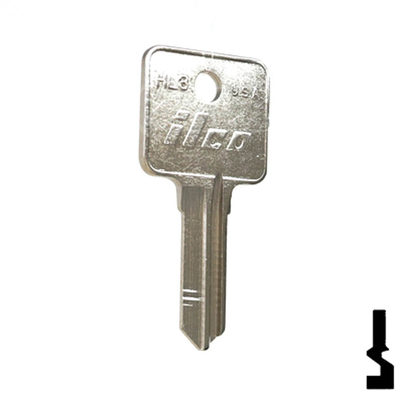 HL3 Hudson Key Office Furniture-Mailbox Key Ilco