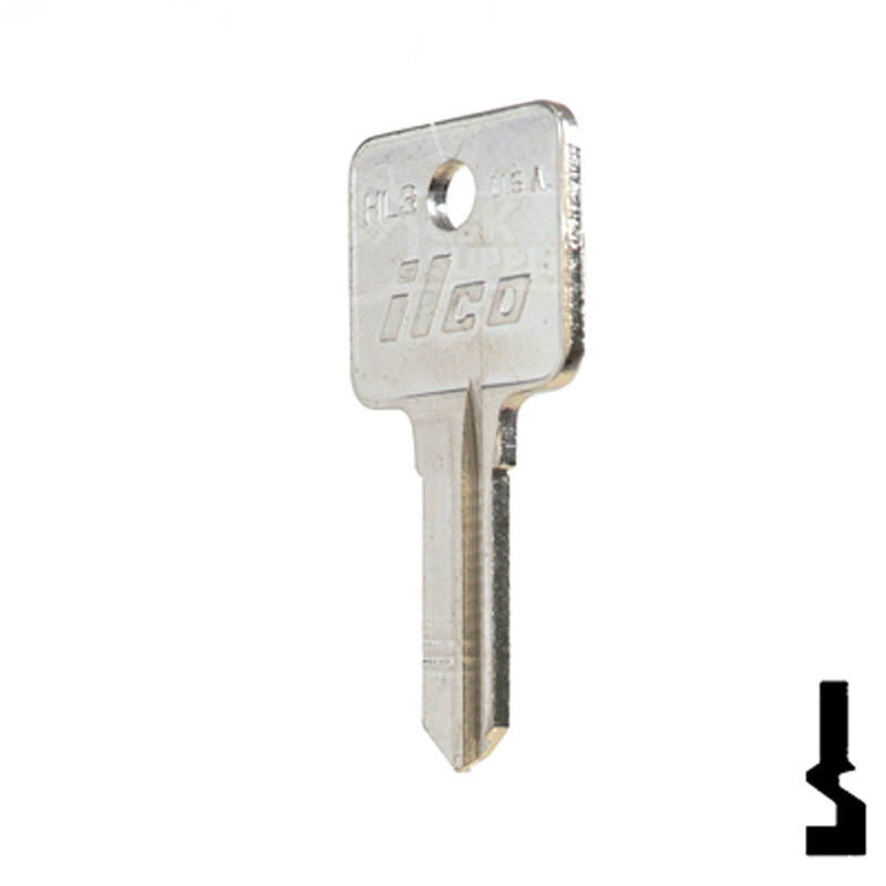 HL3 Hudson Key Office Furniture-Mailbox Key Ilco
