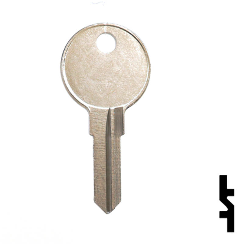 KB1, 1649 Kimball Key Office Furniture-Mailbox Key Ilco