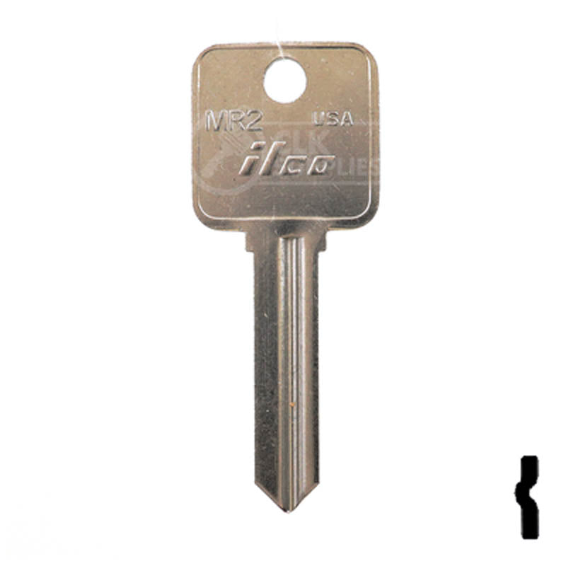 MR2 Rosseau Cabinet Key Office Furniture-Mailbox Key Ilco