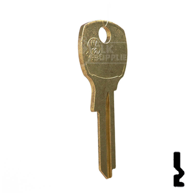NA12, 1069LB National Key Office Furniture-Mailbox Key JMA USA
