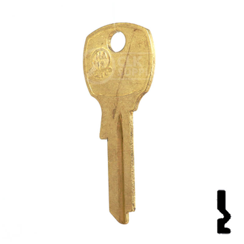 NA12, 1069LB National Key Office Furniture-Mailbox Key JMA USA