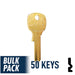 NA12, 1069LB National Key (50 Pack) Office Furniture-Mailbox Key Ilco