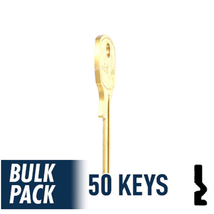 NA12, 1069LB National Key (50 Pack) Office Furniture-Mailbox Key Ilco