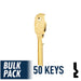 NA12, 1069LB National Key (50 Pack) Office Furniture-Mailbox Key Ilco