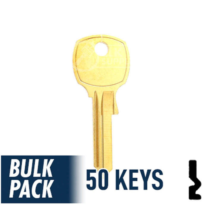 NA12, 1069LB National Key (50 Pack) Office Furniture-Mailbox Key Ilco