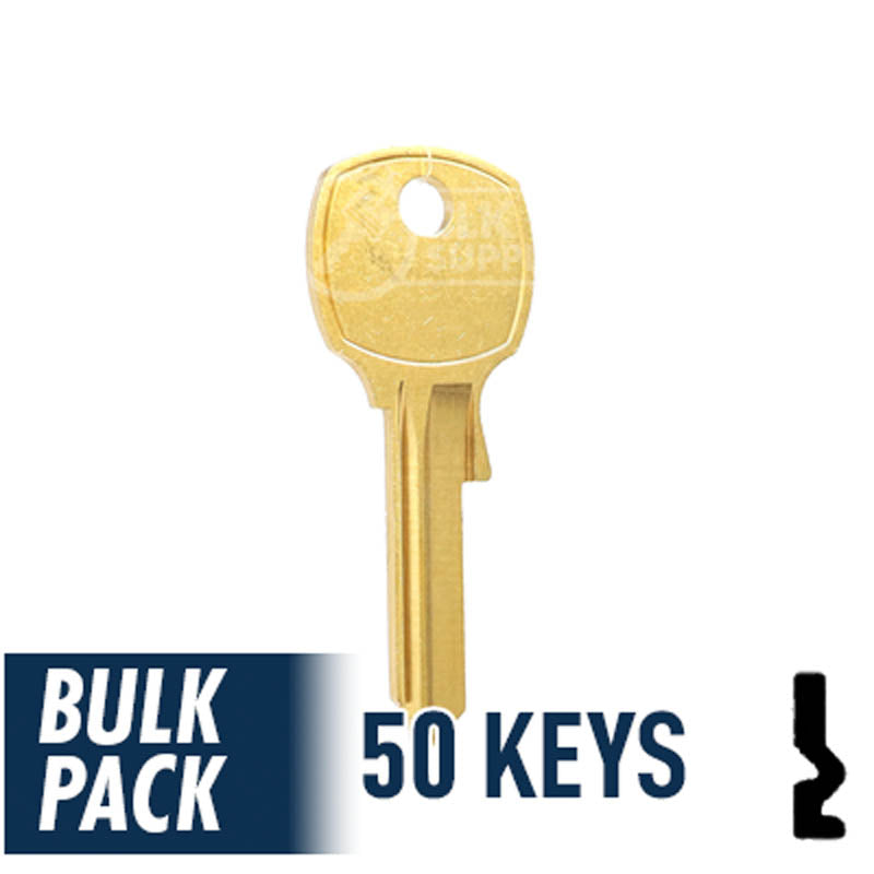 NA12, 1069LB National Key (50 Pack) Office Furniture-Mailbox Key Ilco