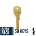 NA12, 1069LB National Key (50 Pack) Office Furniture-Mailbox Key Ilco