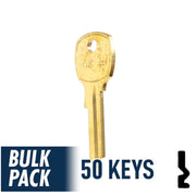 NA12, 1069LB National Key (50 Pack) Office Furniture-Mailbox Key Ilco